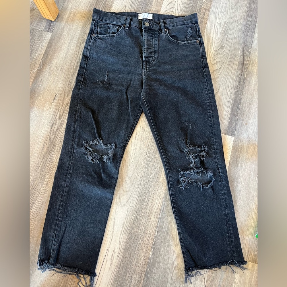 We The Free Mid-High Rise Boyfriend Jeans